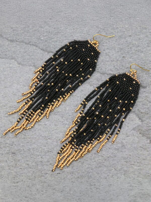 Seed Bead Dangle Ear