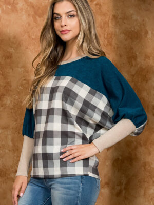 Peacock Dolman Sleeve